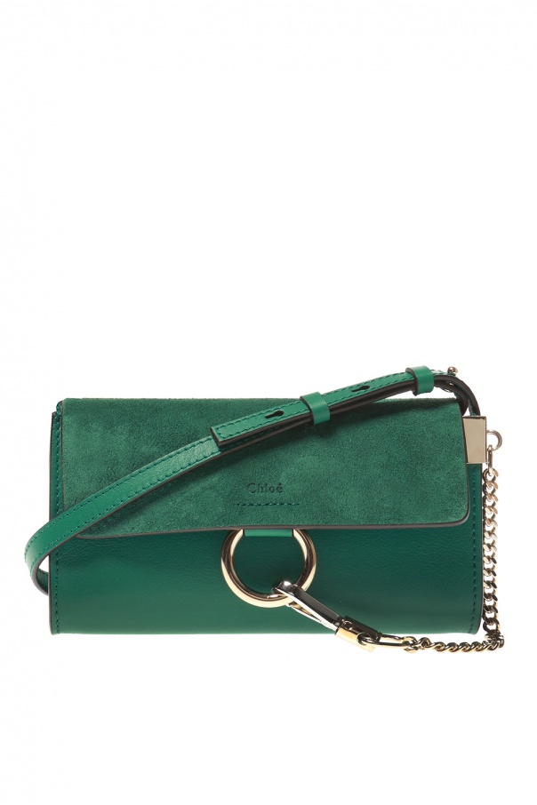 Green Faye shoulder bag Chloe IetpShops Switzerland Chloe Susanna stud buckle bootie